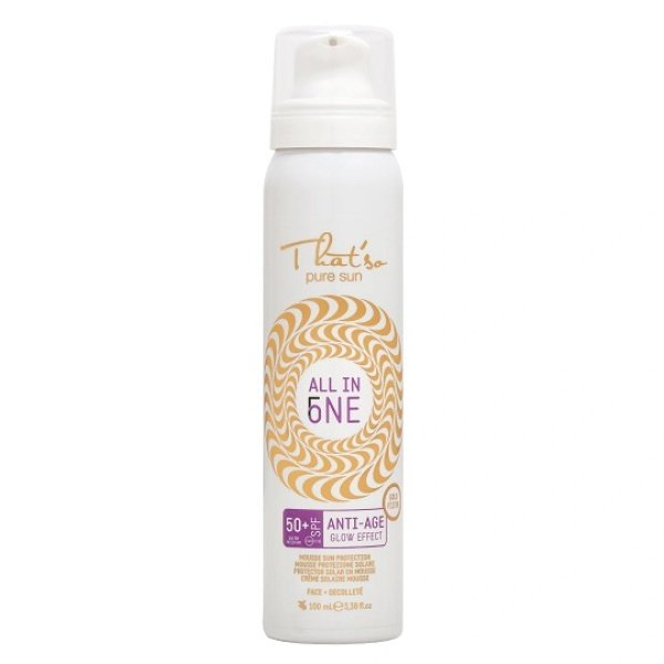 ALL IN ONE SPF 50+ ANTI-AGE mus do twarzy z ochroną UV
